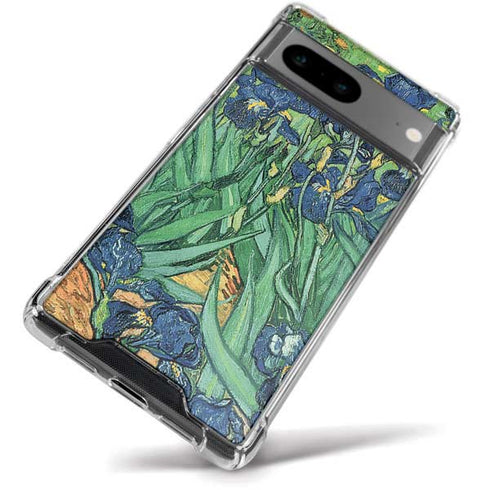 Van Gogh - Irises by Van Gogh Google Pixel 8a Clear Case